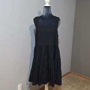 chinese dress ladies Pauline Linen Midi Dress  GAP (International)